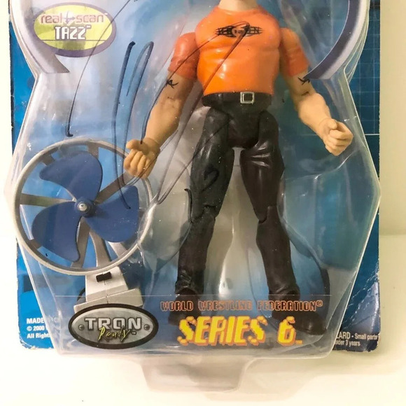 2000 Tazz WWF Smackdown Series 6 Wrestling Figure Signed - Picture 3 of 16